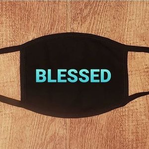 “BLESSED” Face Mask